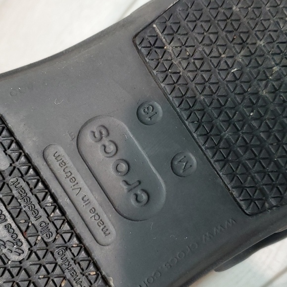 Crocs Mens Outdoor Hiking Clogs Shoes sz 13 - Picture 12 of 13